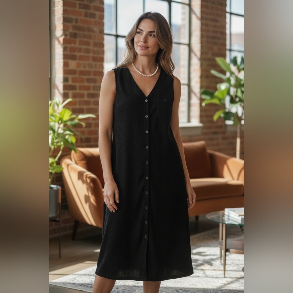 Ty Original Retro Wear Women's Black Dress